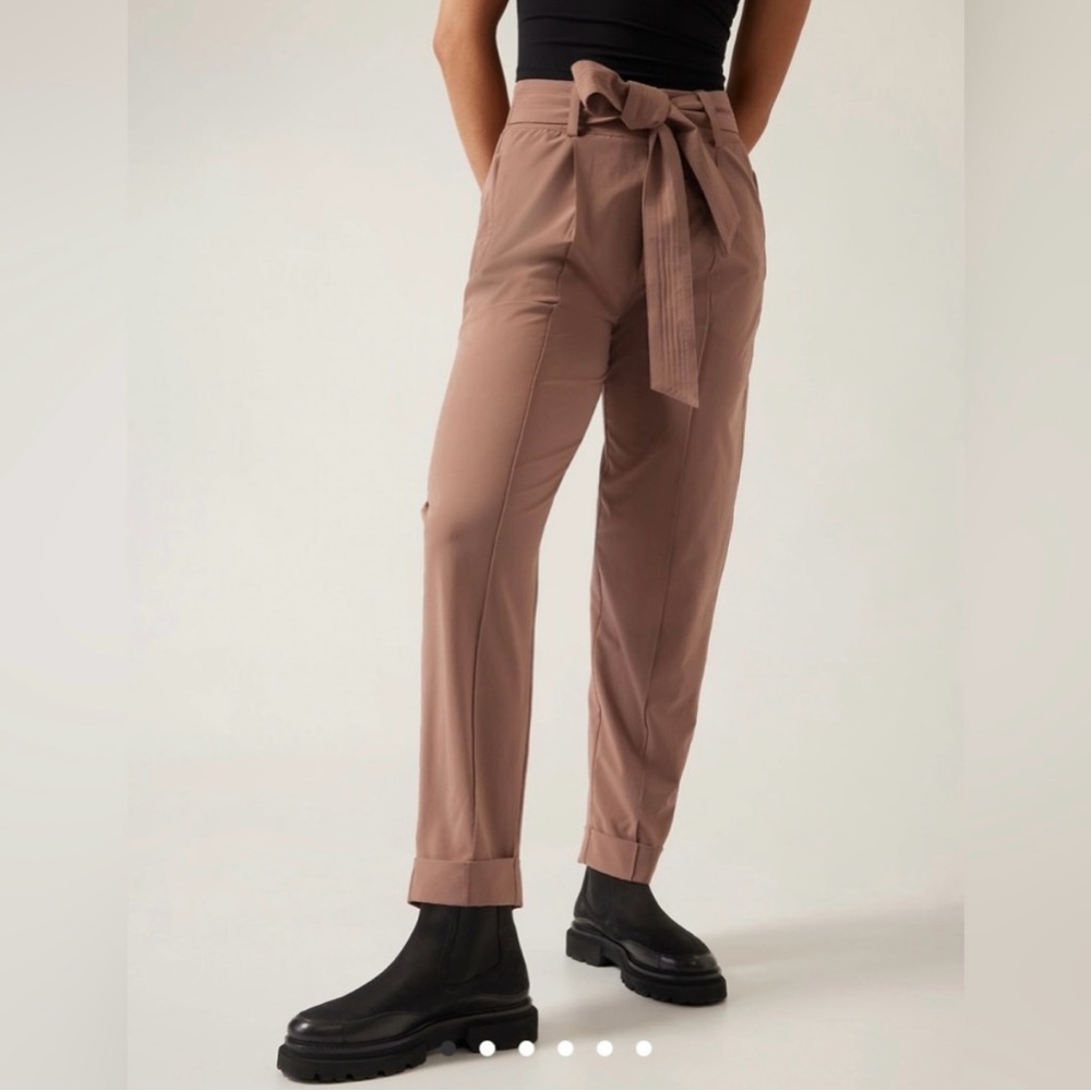 Athleta - Cardiff Pant - Rustic Beige - Size 12 - NWT